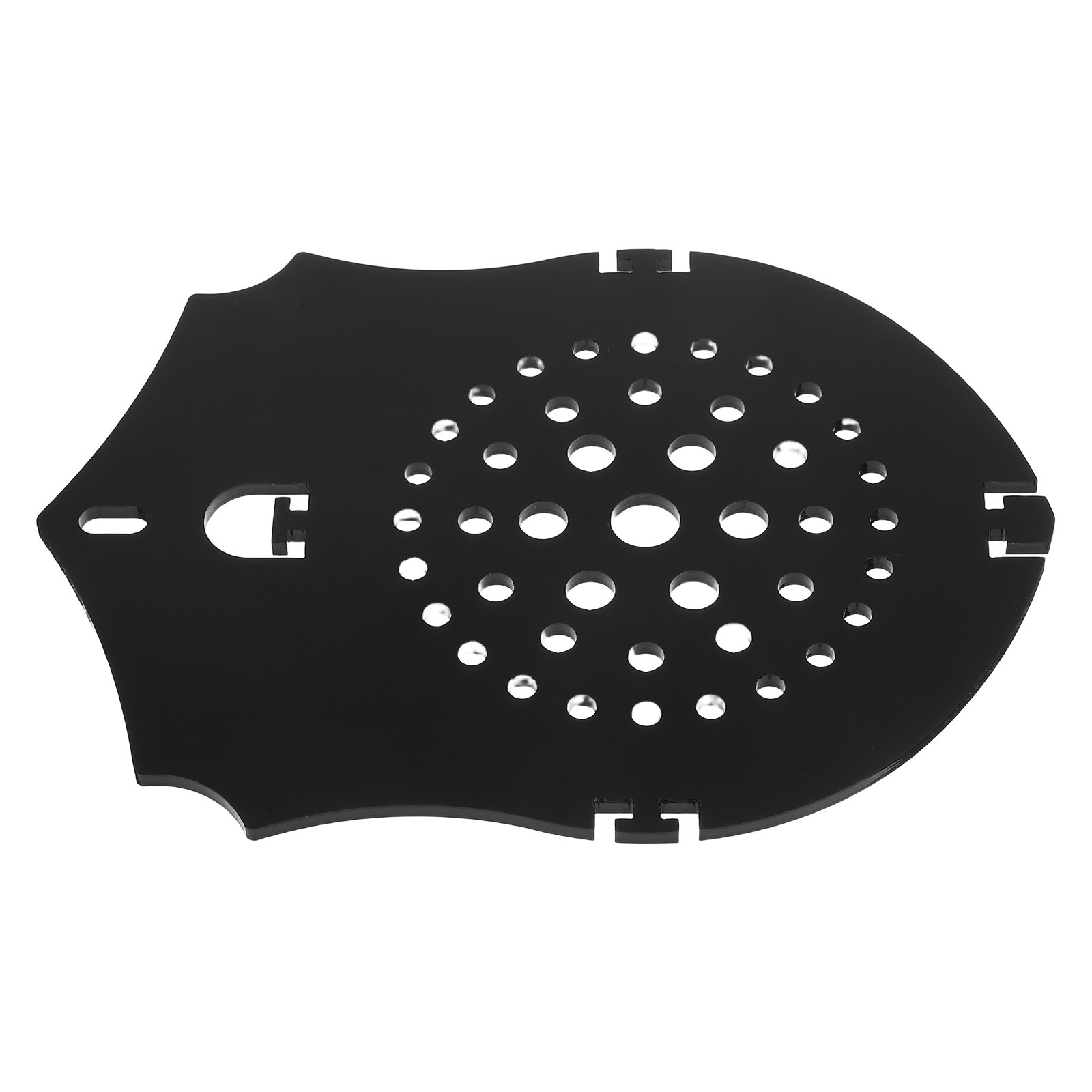 Vertical Planter - Frosted Black Acrylic Fern Mounting Board