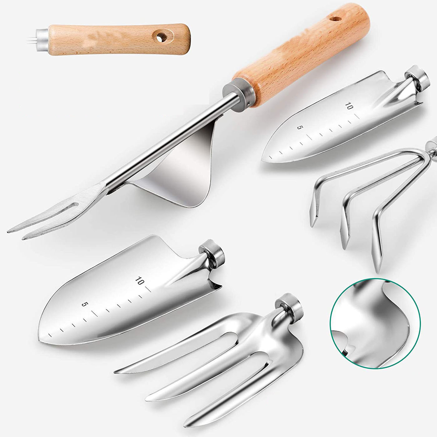9-Piece Gardening Tool With He - огляд і ціна Garden Gloves