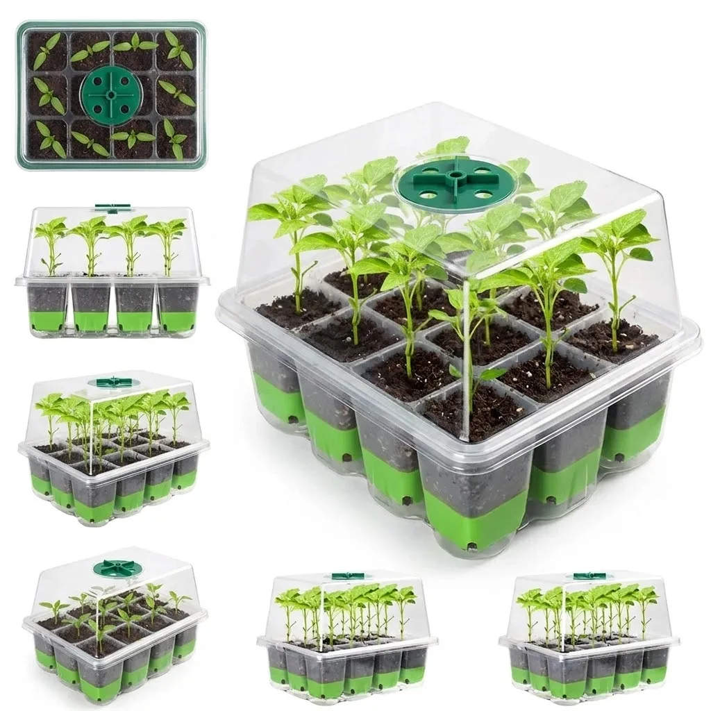 12 cell Seedling Starter Tray  - огляд і ціна Seed Starter Tray