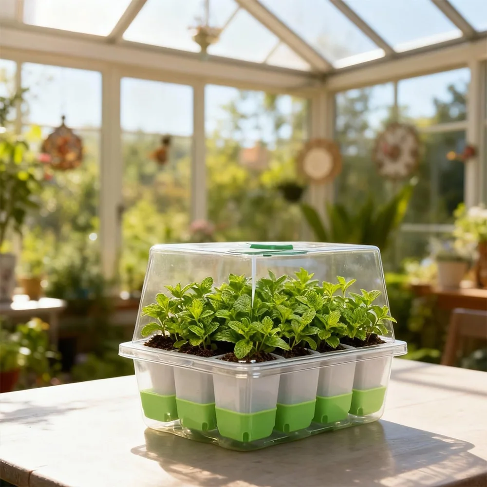 12 cell Seedling Starter Tray  - огляд і ціна Seed Starter Tray