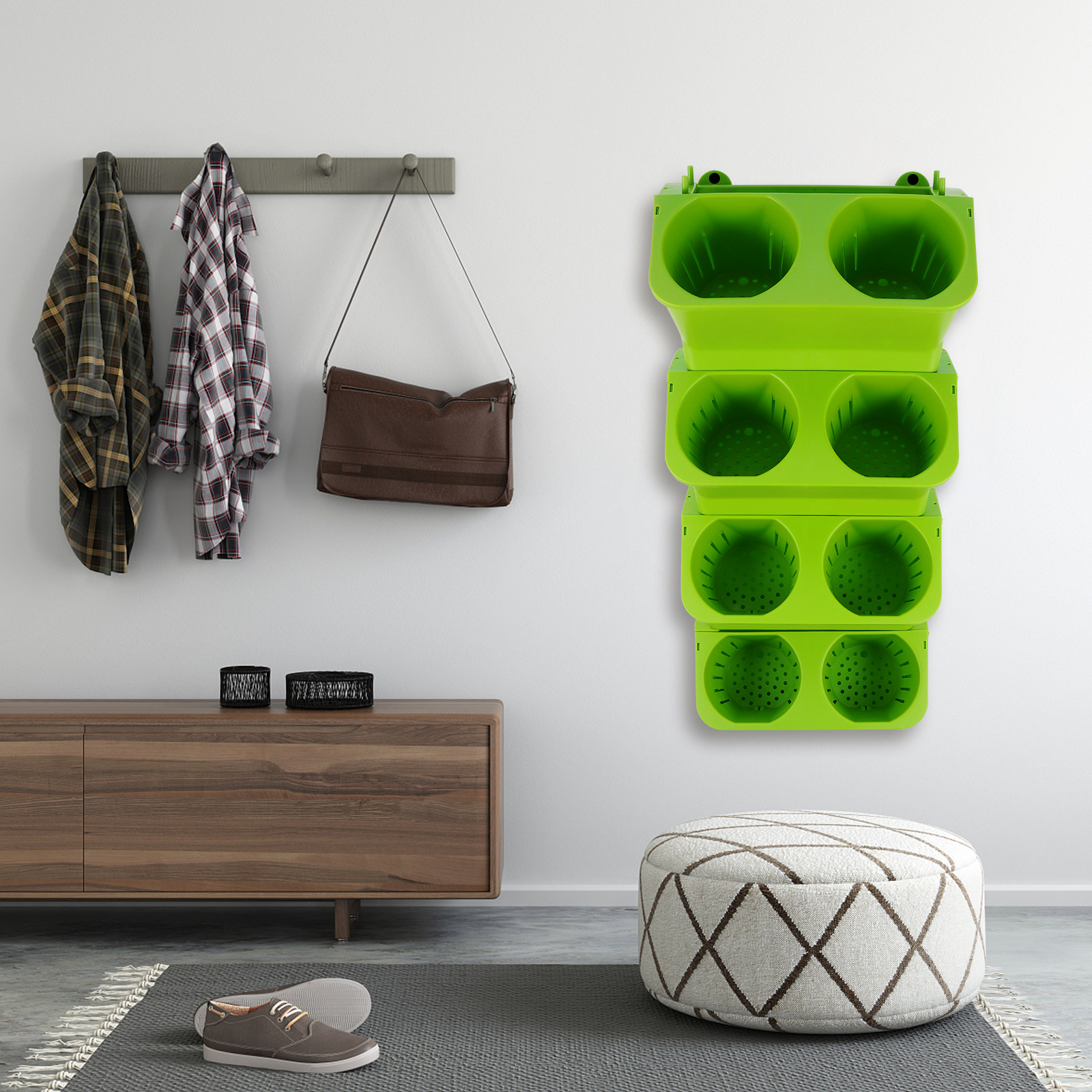 4Pcs Vertical Wall Planter Set - огляд і ціна Vertical Planter