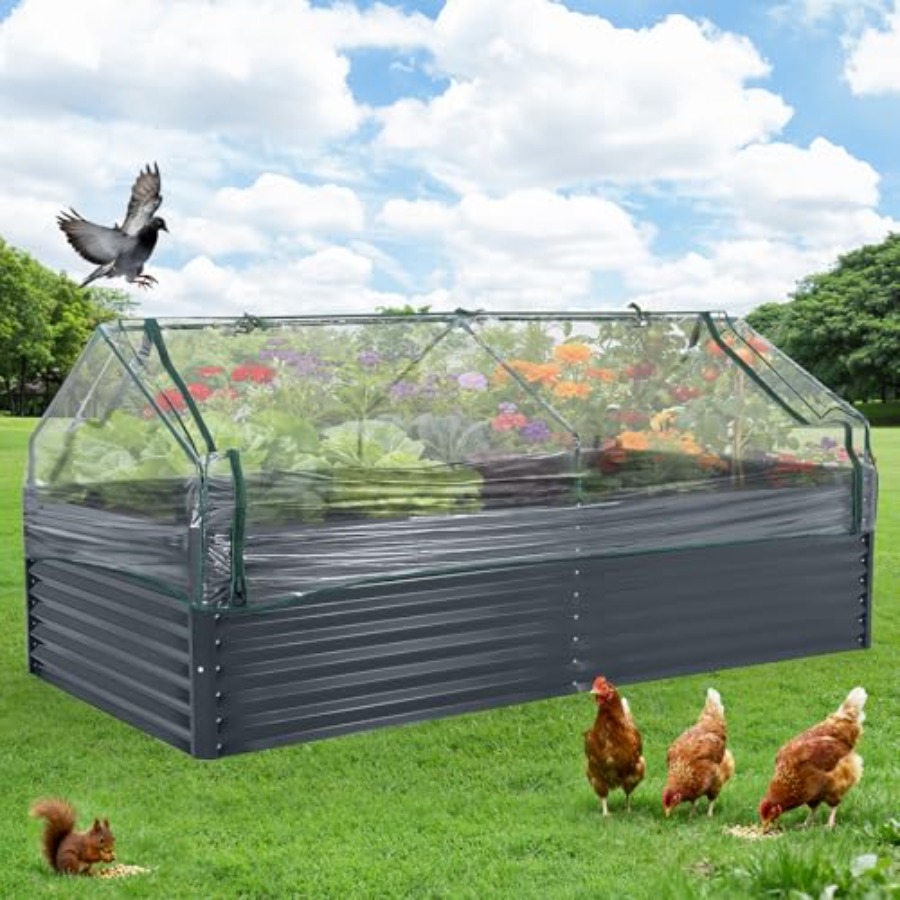 Outdoor vegetable gardening: g - огляд і ціна Raised Garden Bed