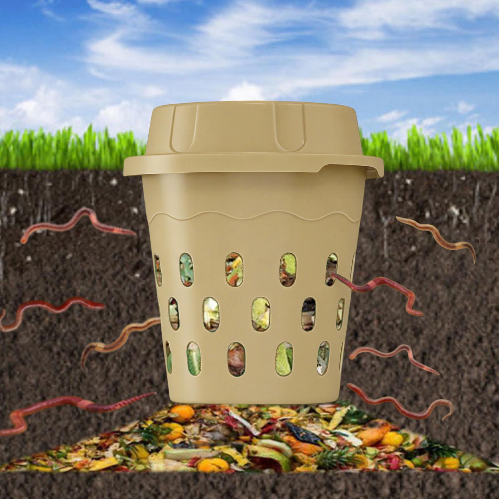Inground Worm Composter With V - огляд і ціна Compost Bin