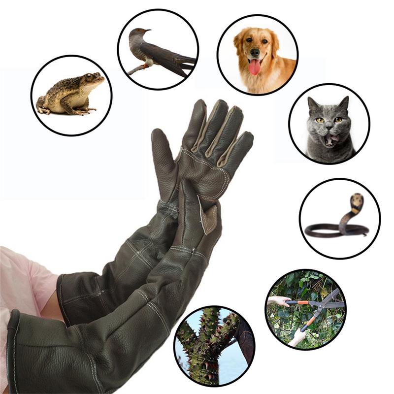 Pet Gloves Cowhide Leather Ant - огляд і ціна Garden Gloves