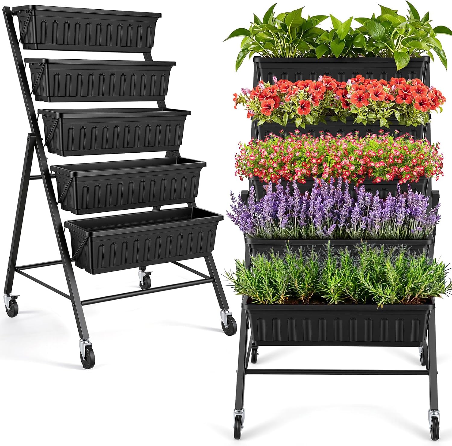 Vertical Raised Garden Bed Wit - огляд і ціна Indoor Herb Garden