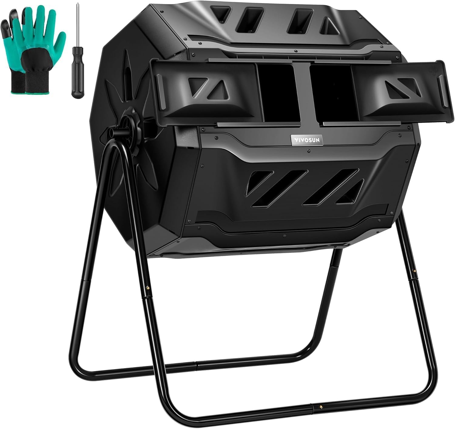 VIVOSUN Outdoor Tumbling Compo - огляд і ціна Compost Bin