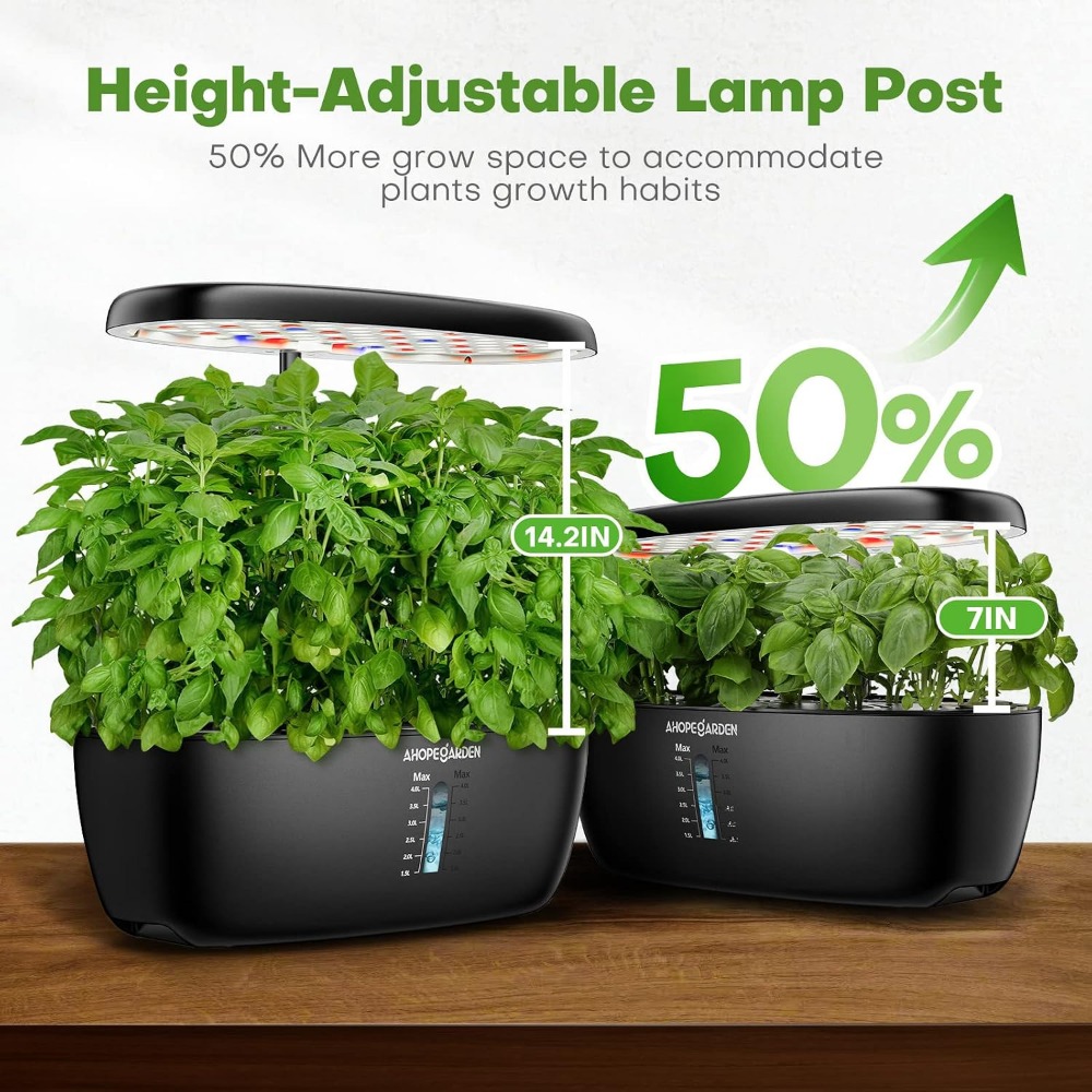 12 Pod Hydroponic Garden with  - огляд і ціна Indoor Herb Garden