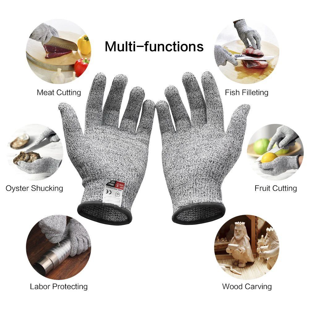Level 5 HPPE Anti-Cut Gloves K - огляд і ціна Garden Gloves