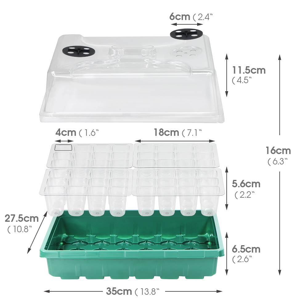 Warm Seedlings Box Heating Mat - огляд і ціна Seed Starter Tray