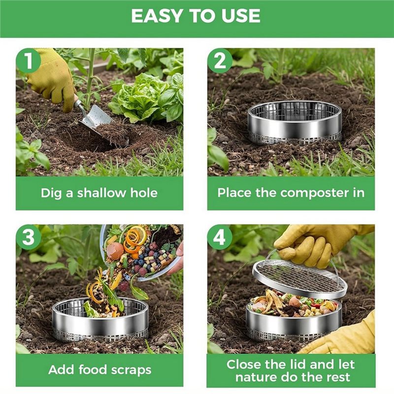 BAAG-2Pack Worm Composter Worm - огляд і ціна Compost Bin