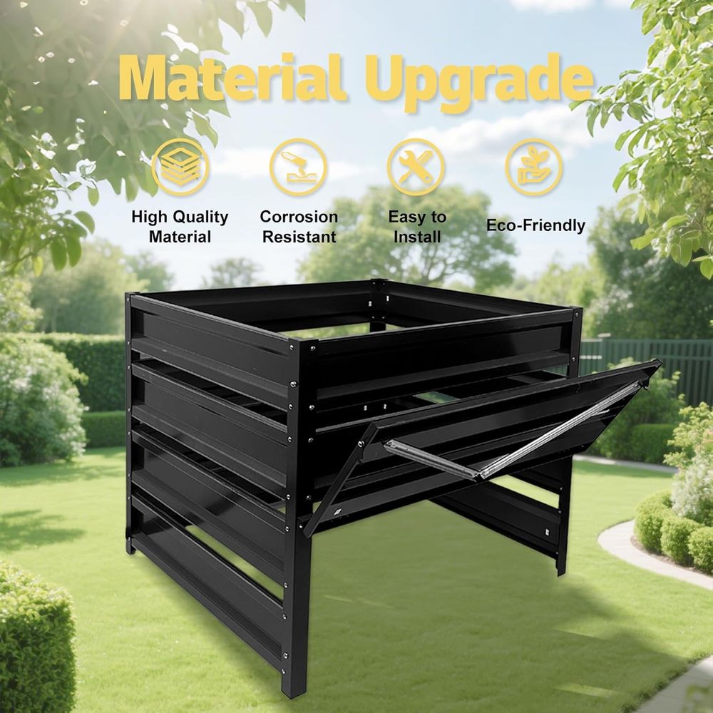 Compost Bin Outdoor - 285 Gall - огляд і ціна Compost Bin