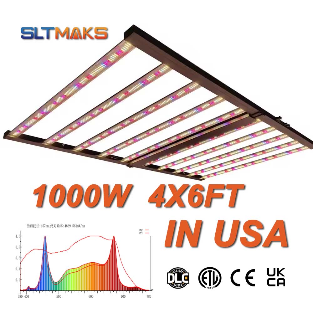 SLTMAKS 8x6FT 4X6FT 1000W Grow - огляд і ціна Grow Light Led