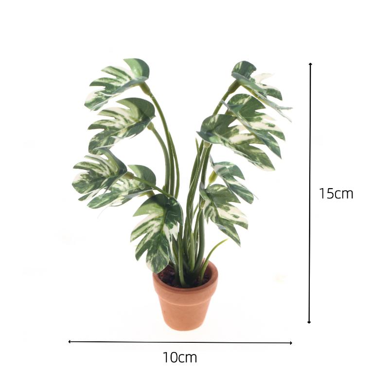 New.1PC 1/12 Dollhouse Simulat - огляд і ціна Plant Pot