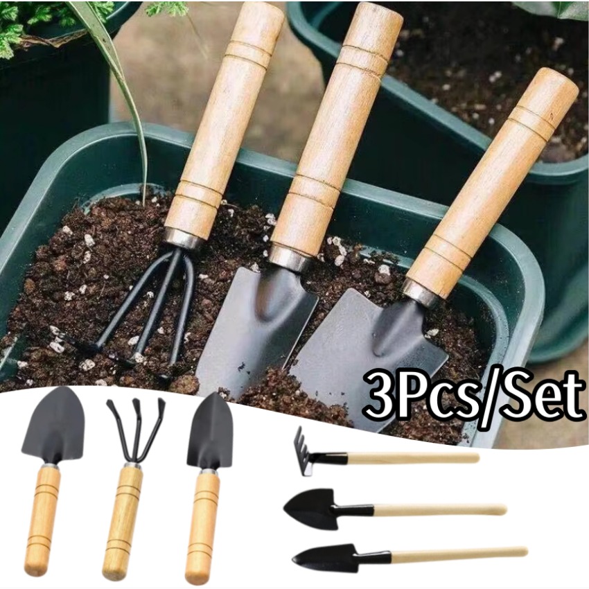 3Pcs/Set Mini Gardening Tools  - огляд і ціна Trowel Garden Tools