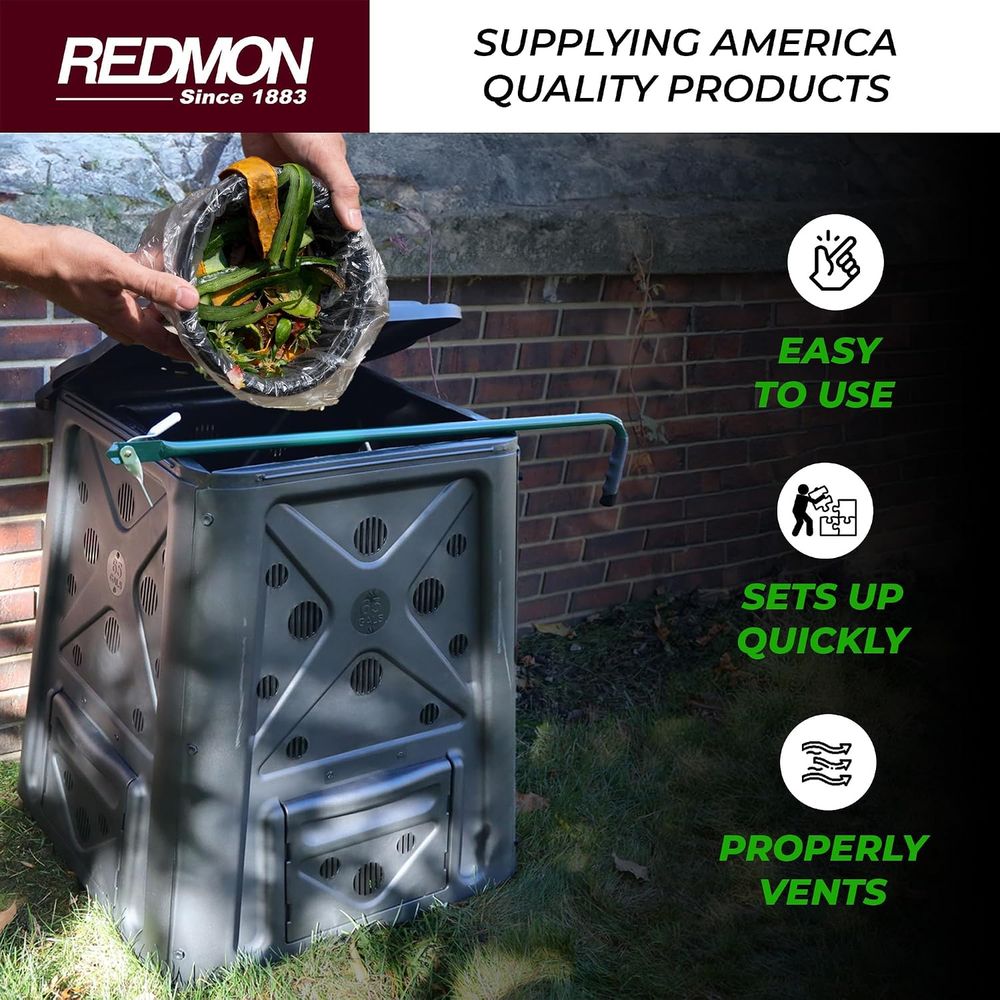 60 Gallon 4-Door Outdoor Compo - огляд і ціна Compost Bin